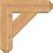 Ekena Millwork Traditional Craftsman Smooth Bracket w/ Offset Brace, Western Red Cedar, 7 1/2"W x 24"D x 24"H BKT0806X24X24TRA04SWR - alternate 2